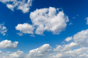 Clouds in sky