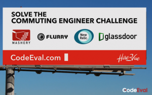 CodeEval billboard