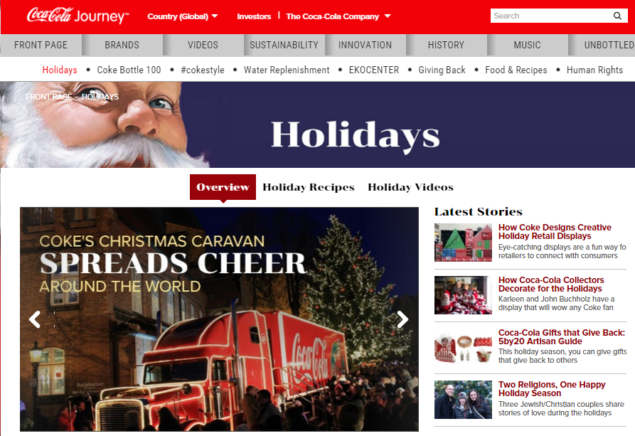 Coca-Cola collectors design for the holidays