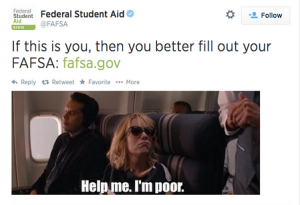 FAFSA's "poor"