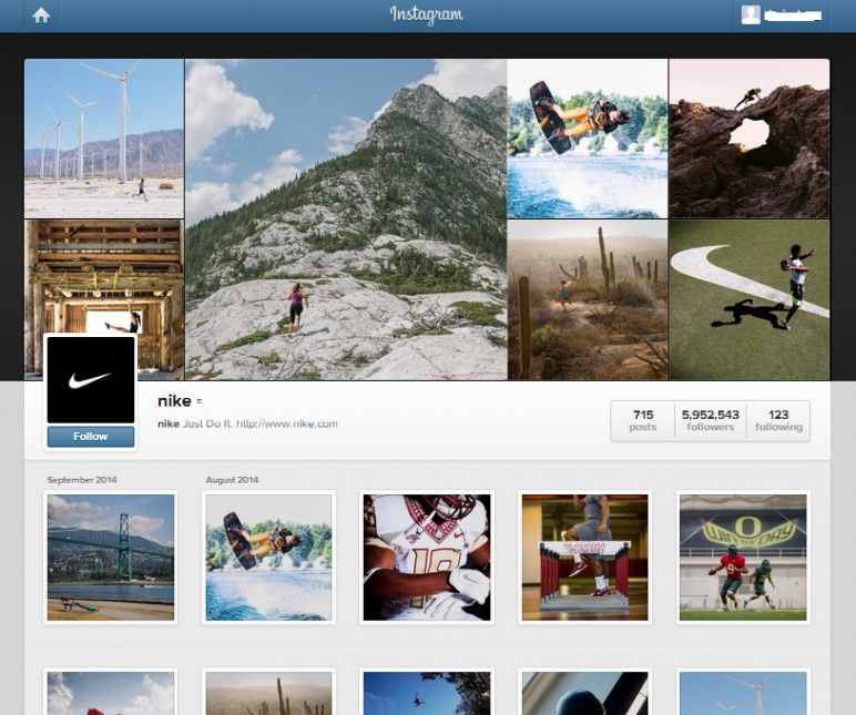Nike Instagram