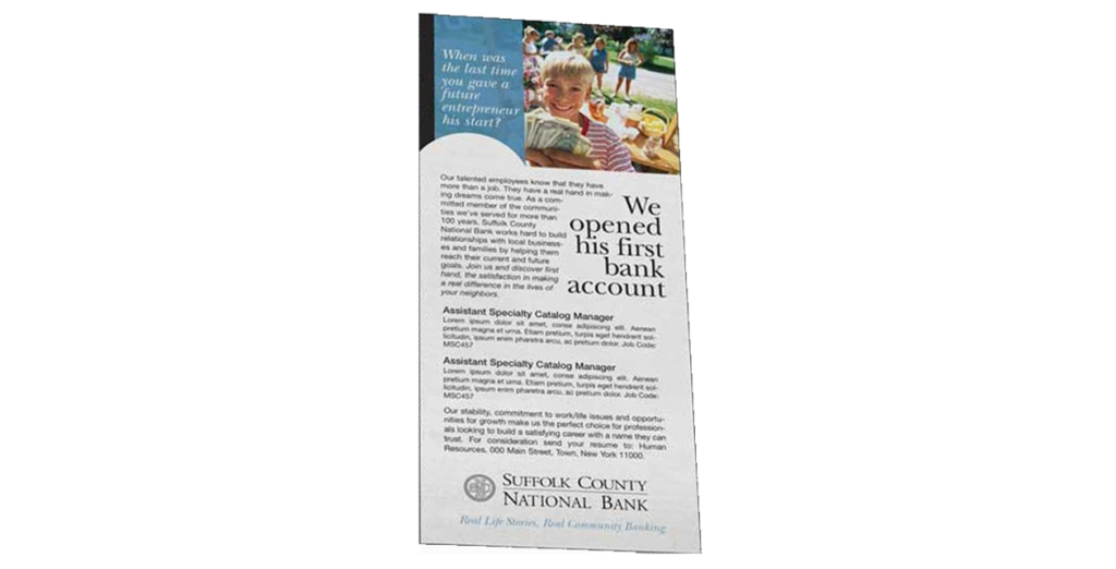 Suffolk County National Bank Case Study