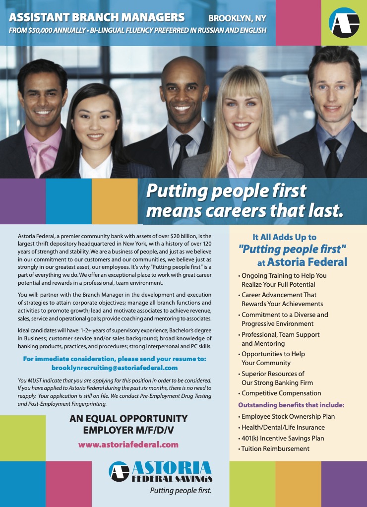 Astoria Federal Brochure