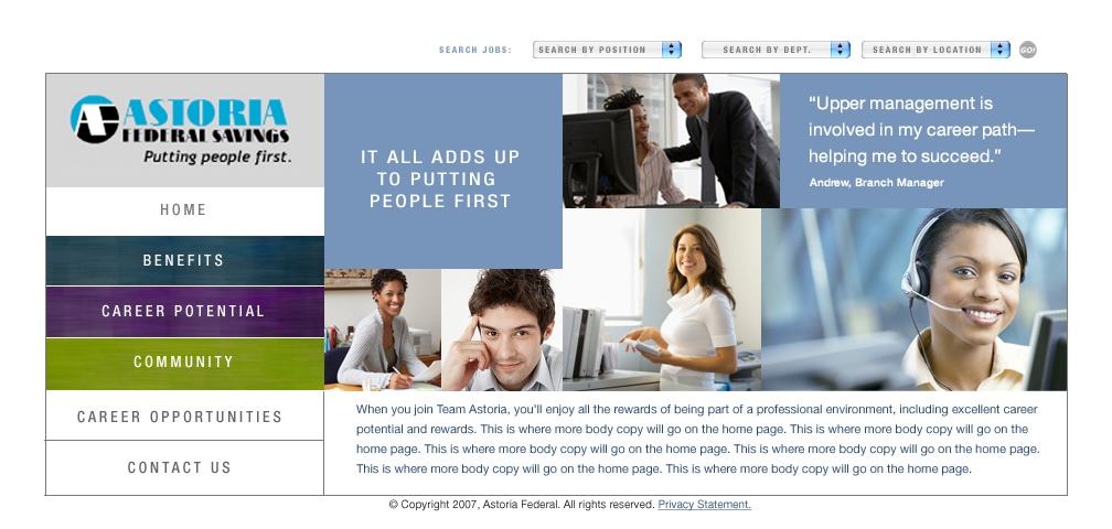 Astoria Federal Website