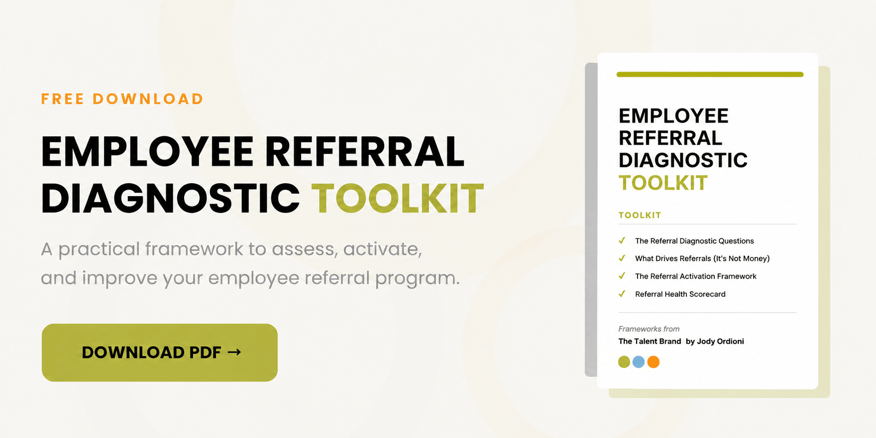 employee referral diagnostic toolkit